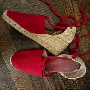 CASTANER:  red Carina espadrilles size 38